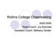Rollins College Cheerleading PowerPoint PPT Presentation