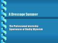 A Dressage Summer PowerPoint PPT Presentation
