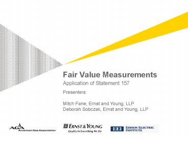 Fair Value Measurements