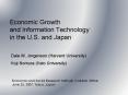 Economic Growth and Information Technology in the U'S' and Japan PowerPoint PPT Presentation