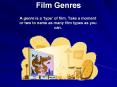 Film Genres PowerPoint PPT Presentation
