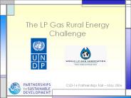 The LP Gas Rural Energy Challenge