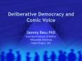 Deliberative Democracy and Comic Voice PowerPoint PPT Presentation