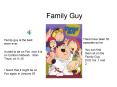 Family Guy PowerPoint PPT Presentation