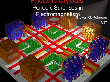 Photonic Crystals: Periodic Surprises in Electromagnetism
