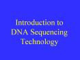 Introduction%20to%20DNA%20Sequencing%20Technology PowerPoint PPT Presentation
