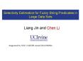 Liang Jin and Chen Li PowerPoint PPT Presentation
