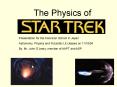 The Physics of PowerPoint PPT Presentation