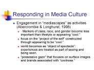 Responding in Media Culture