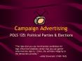 Campaign Advertising PowerPoint PPT Presentation
