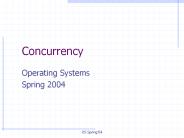 Concurrency
