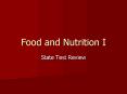 Food and Nutrition I PowerPoint PPT Presentation