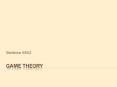 Game Theory PowerPoint PPT Presentation