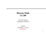 Discrete Math CS 280