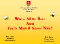 Whats All the Buzz About Family Math PowerPoint PPT Presentation