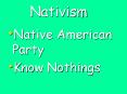 Nativism PowerPoint PPT Presentation