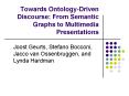 Towards OntologyDriven Discourse: From Semantic Graphs to Multimedia Presentations PowerPoint PPT Presentation