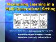 Maximizing Learning in a MultiGenerational Setting PowerPoint PPT Presentation