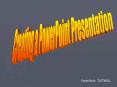 PowerPoint TUTORIAL PowerPoint PPT Presentation