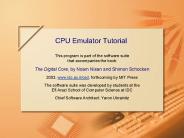 CPU Emulator Tutorial