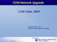 COM West, BMR PowerPoint PPT Presentation