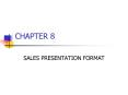 SALES PRESENTATION FORMAT PowerPoint PPT Presentation