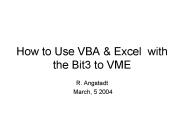 How to Use VBA