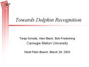 Tanja Schultz, Alan Black, Bob Frederking