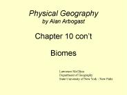 Physical Geography by Alan Arbogast Chapter 10 con