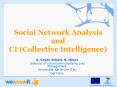 Social Network Analysis and CI Collective Intelligence PowerPoint PPT Presentation
