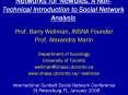 Networks for Newbies: A NonTechnical Introduction to Social Network Analysis PowerPoint PPT Presentation