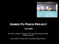 GAMESTOTEACH PROJECT Fall 2002 PowerPoint PPT Presentation