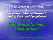 The University of New Mexico