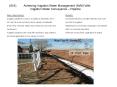 IS6 Achieving Irrigation Water Management IWM With Irrigation Water Conveyance Pipeline PowerPoint PPT Presentation