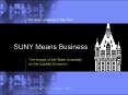SUNY Means Business PowerPoint PPT Presentation