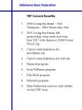 TBF Current Benefits PowerPoint PPT Presentation