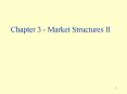 Chapter 3 Market Structures II PowerPoint PPT Presentation