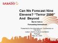 Can We Forecast Nine Elevens Terror 2000 And Beyond PowerPoint PPT Presentation