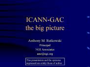 ICANN-GAC the big picture