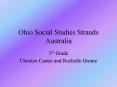 Ohio Social Studies Strands Australia PowerPoint PPT Presentation