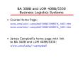 BA 308B and LOM 408B/5330 Business Logistics Systems PowerPoint PPT Presentation