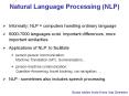 Natural Language Processing (NLP) PowerPoint PPT Presentation