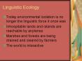 Linguistic Ecology PowerPoint PPT Presentation