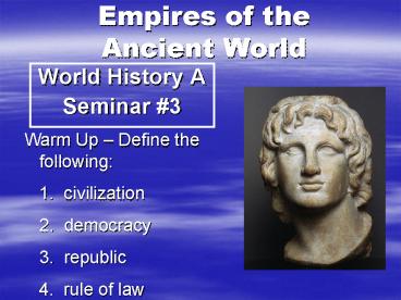 Empires of the Ancient World