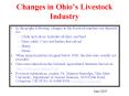 Changes in Ohio PowerPoint PPT Presentation