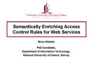Semantically Enriching Access Control Rules for Web Services