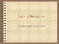 Income Inequality PowerPoint PPT Presentation