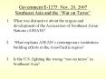 Government E-1275: Nov. 20, 2007 Southeast Asia and the  PowerPoint PPT Presentation