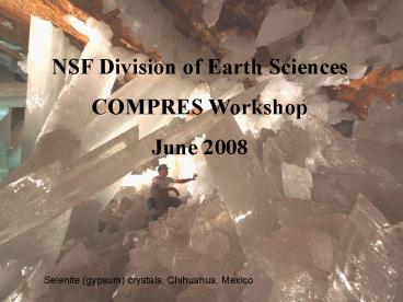 NSF Division of Earth Sciences