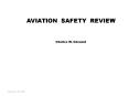 AVIATION SAFETY REVIEW PowerPoint PPT Presentation